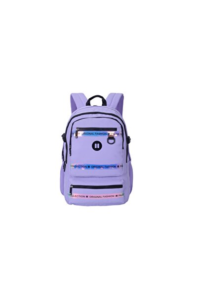 Pause BACKPACK 18" W/ PENCIL CASE Purple
