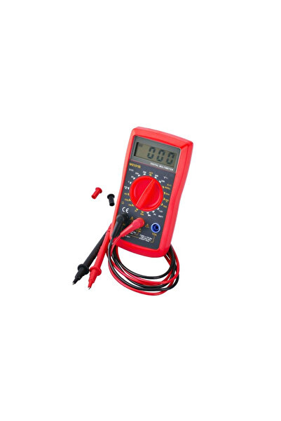 SGTT Digital multimeter, SGTT, voltage and current testing, with test probes, 9V power supply