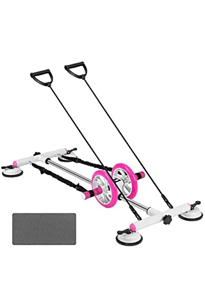 Generic Multifunctional 6-in-1 AB Roller Wheel Set Training Equipment