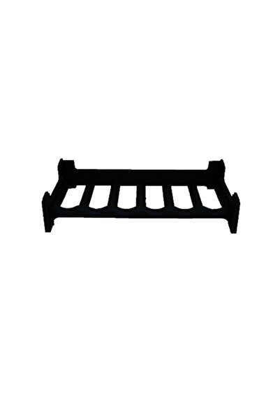 SGTT Brown plastic holder for storing 6 wine bottles, 60x30x12cm