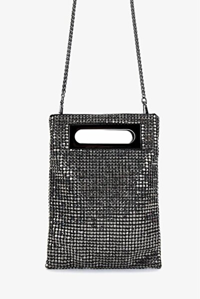 KRISTE BELL İthal Dikdörtgen Model Kristal Taşlı Kadın Çanta