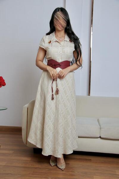 SELSAL Classic casual button-up dress