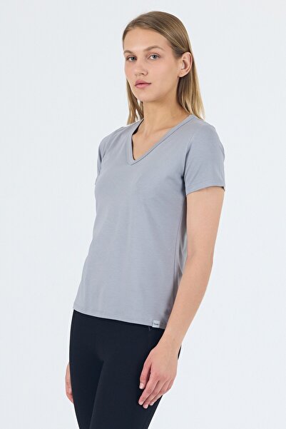 Fronde Breathwear Victoria V Yaka Bambu Kadın Tişört