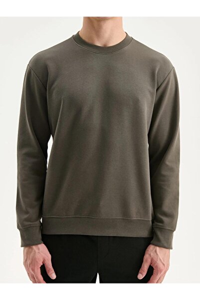 LC Waikiki Lcw Crew Neck Embroidered Men's Sweatshirt (W5)