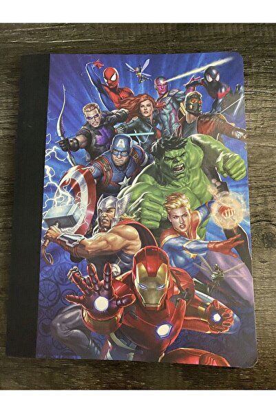 Marvel Avengers Composition Notebook 100 Pages Wide Ruled 9.75 In X 7.5 In "Assorted Designs"