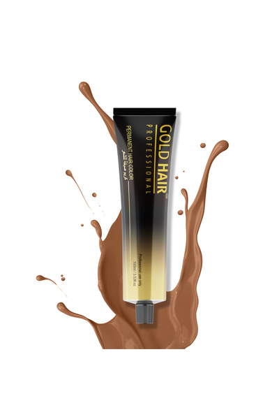 Gold Hair Professional صبغة شعر دائمة 100 مل - 8.3 أشقر ذهبي فاتح