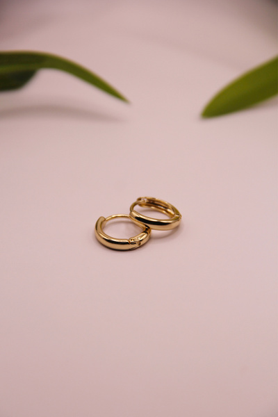 assa accessories Xupi̇ng 316L Steel Gold Plated Earrings Stainless – Tarnish and Water Resistant