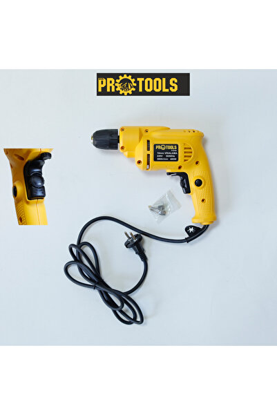 GVN PROTOOLS Profesyonel Elektrikli Vidalama Matkap - 10 mm - 480 W - 3800r/m...