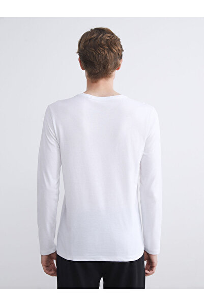 LC Waikiki Sparkling Selections from Shining Store |   Crew Neck Long Sleeve Men's Undershirt