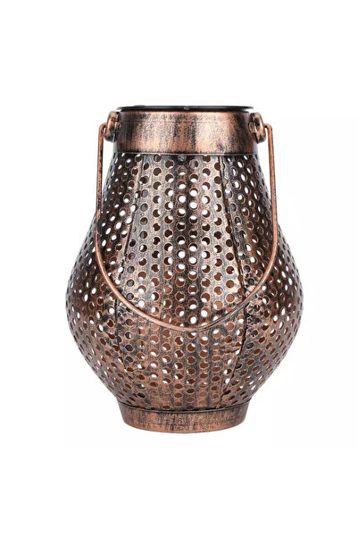 SGTT Lampă solară de grădină, 1 LED, 11x17cm, metal