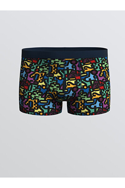 LC Waikiki Φτιάξτε το στυλ σας από το UZG Store | Standard Mold Βαμβακερά εύκαμπτα ανδρικά μποξεράκια σετ 3 τεμαχίων