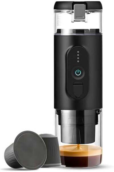 lutors Portable Espresso Maker - 18 Bar Rechargeable Coffee Machine