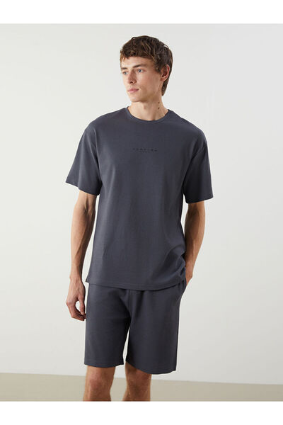 LC Waikiki Standard Fit Men's Pajama Set with Shorts