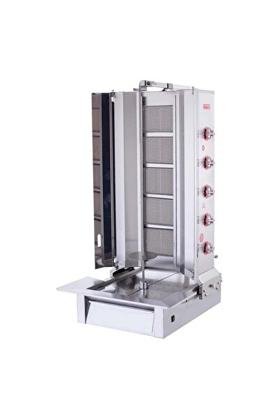 IŞIK Işıkgaz Silver Elektrikli 3 Radyanlı Alttan Motorlu Döner Ocağı