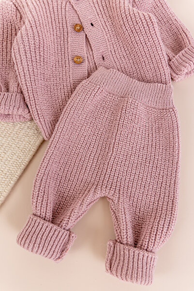 Babymod Knitwear Winter Thessaloniki Knitted Baby Girl/Boy Set