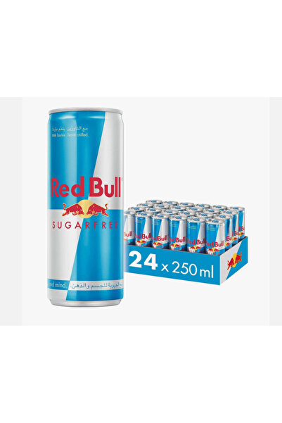 Red Bull مشروب طاقة خالي من السكر، 250 مل، عبوة من 24