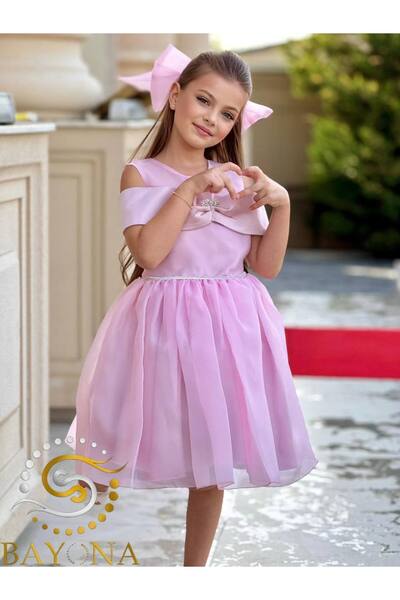 Bayona ids Prenses Model Kabarık Kız Çocuk Elbisesi 2-10 Yaş – Özel Gün & Davet Elbisesi