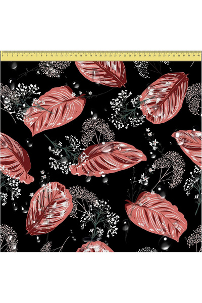 OEM Waterproof fabric, outdoor upholstery material, 160x100 cm, suitable for garden tablecloth, Ficus