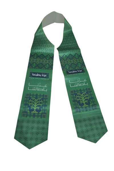 Generic Traditional Saudi National Day Scarf for Ladies or Gents Shawl