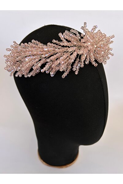 Store Powder Pink Accessory Bridal Tiara Crystal Pink Crown