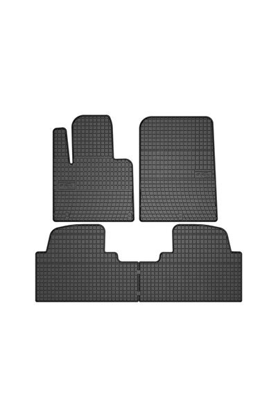 Hyundai Set 4 Covorase Cauciuc Compatibile Santa Fe III 2015-Prezent