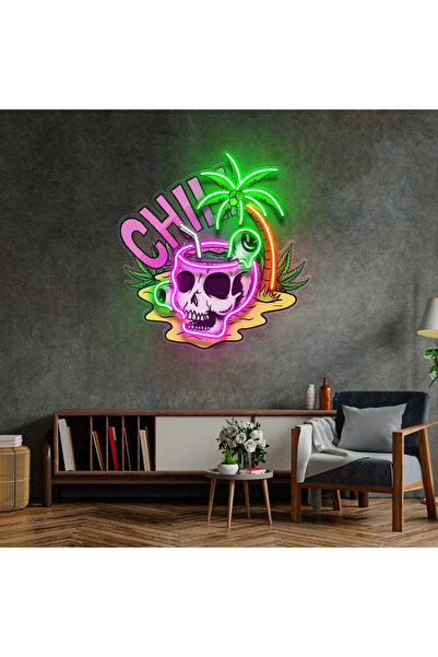 HONEY CONCEPT Beach Kokteyl Kurukafa Bar Neon Led