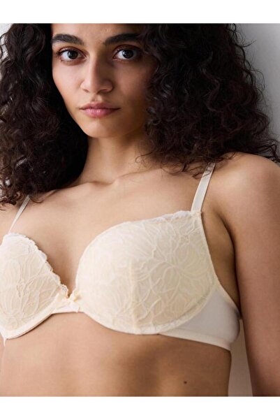 Ersa Lol Up Lace Dantel Krem Sütyen