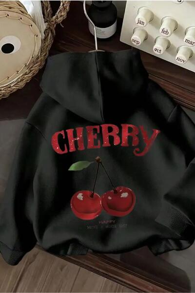 Oksit Chery Back Printed Cotton Unisex Sweatshirt