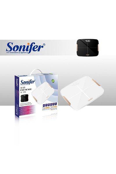 Sonifer SF-1912 Use Digital Body Fat Bmi Smart Scale Body Fat Weight, Weight range (0.2kg - 5kg)