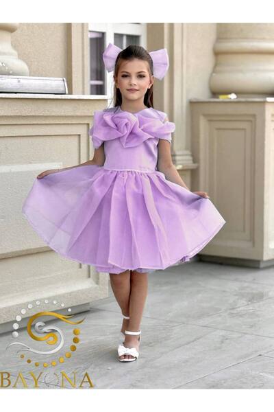 Bayona Kids Kabarık Kız Çocuk Elbisesi 2-10 Yaş – Özel Gün & Davet Elbisesi