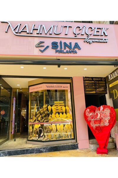 MAHMUT ÇİÇEK KUYUMCULUK Modern hint küpe