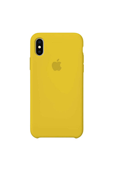 Apple Husa Silicon pentru iPhone X, Canary Yellow