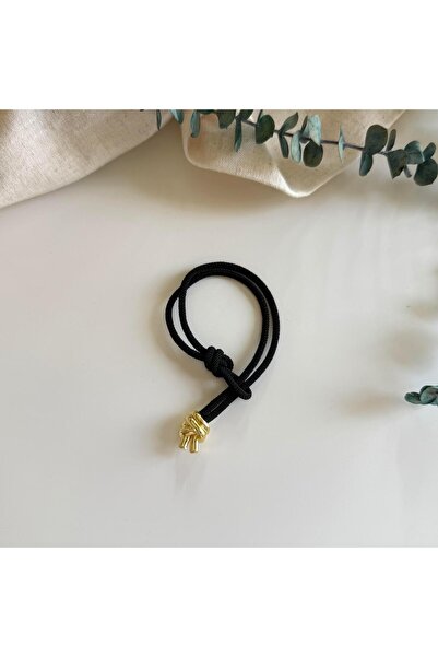 Alice İsstanbul Steel Black Rope Bracelet