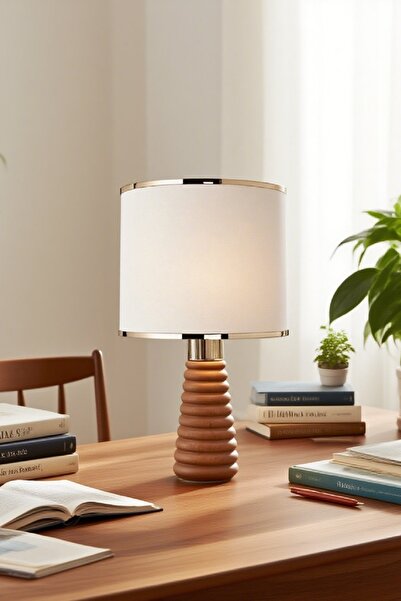 571 Store Wooden Table Lampshade Fabric Headboard Decorative Table Lamp Night Light