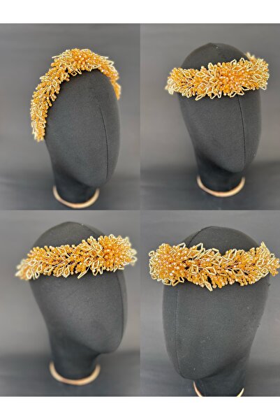 Store Gold Bridal Accessory Gold Crown Henna Crown