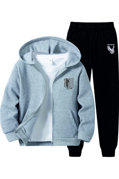 HOFFNUNG Full Zip on Attack Eagle Oversize Summer Mode