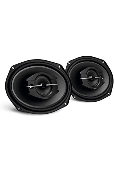 Sony XS-GTF6939 Three-Way Coaxial Speaker 6 x 9 inch with 420W Power (Black, 2-Pack)