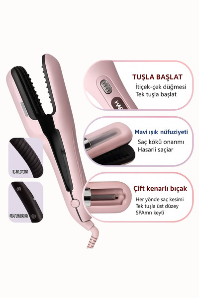 HOT POWER Hair Tip Clipper Hair Split Ends Trimmer Automatic Split End Remover Damaged Hair Repair B