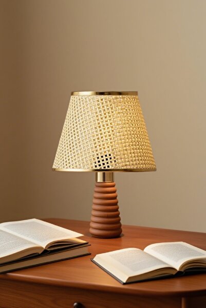 571 Store Wooden Table Lampshade Fabric Headboard Decorative Table Lamp Night Light