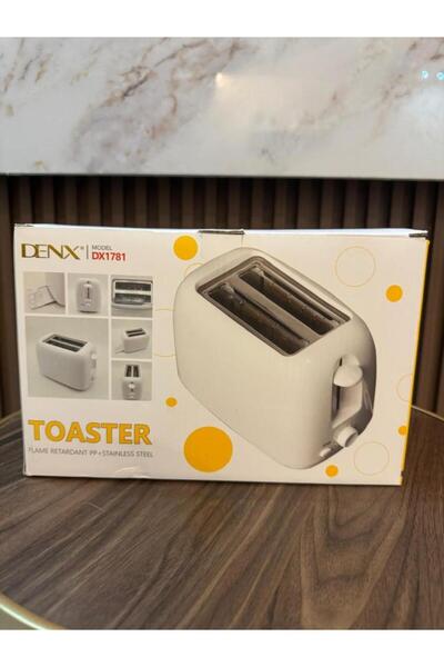 denix Electric Toaster, Brand, Two Slices, 650W