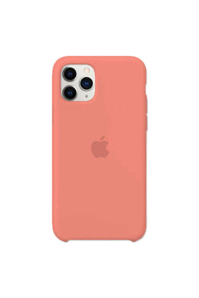 Apple Silicone Case for iPhone 11 Pro Max, Peach