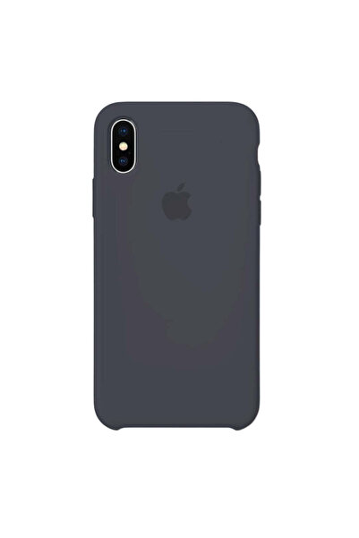 Apple Silicone Case for iPhone X, Black