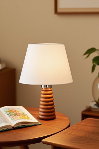 571 Store Wooden Table Lampshade Fabric Headboard Decorative Table Lamp Night Light