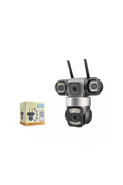 HADRON Nodar X5-Tech Yt-112 Su Geçirmez Vi-Fi ip Kamera 2*2Mp Lens SD Kart Gi...