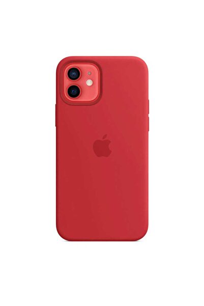 Apple Husa Silicon pentru iPhone 12, Red