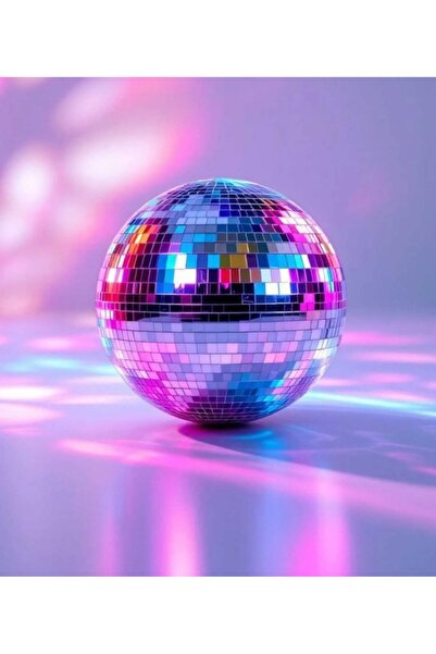 ÇİLEKHOMEAVM Disko topu 40 CM - Yüksek kalite Profesyonel Disko topu