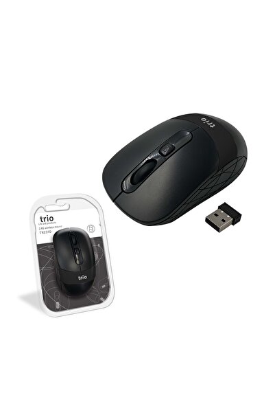 Trio TR2310 Wireless Mouse Profesyonel Sessiz Mouse, Nano Alıcılı, Ergonomik ...