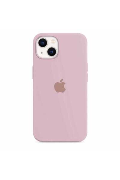 Apple Silicone Case for iPhone 13 Mini, Pink Sand