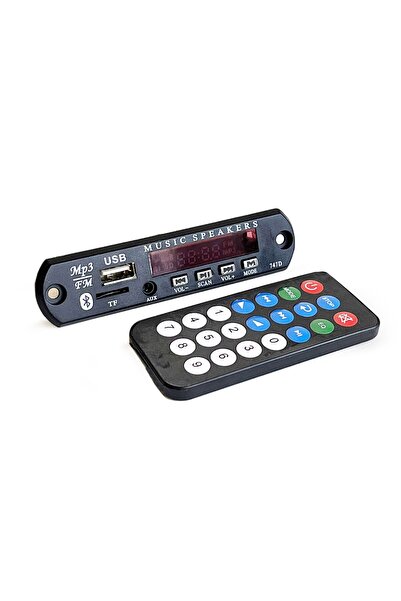 AEK-Tech 12V Kayıpsız Bluetooth 5.0 MP3 Decoder Board WAV+WMA+MP3 Super APE