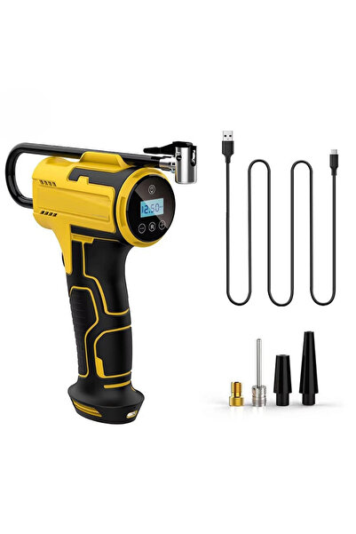 Blackbird Game Center Auhma A6666 Dijital LCD Ekranlı 3600mAh Hava Kompresörü...